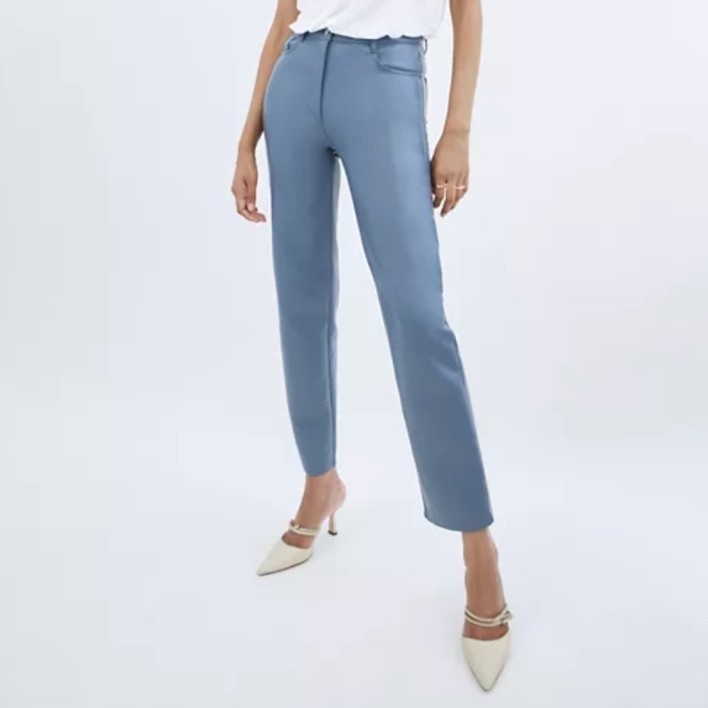 Vintage Liquid x - Indigo Blue Straight legs ankle utility pants Size 3-4